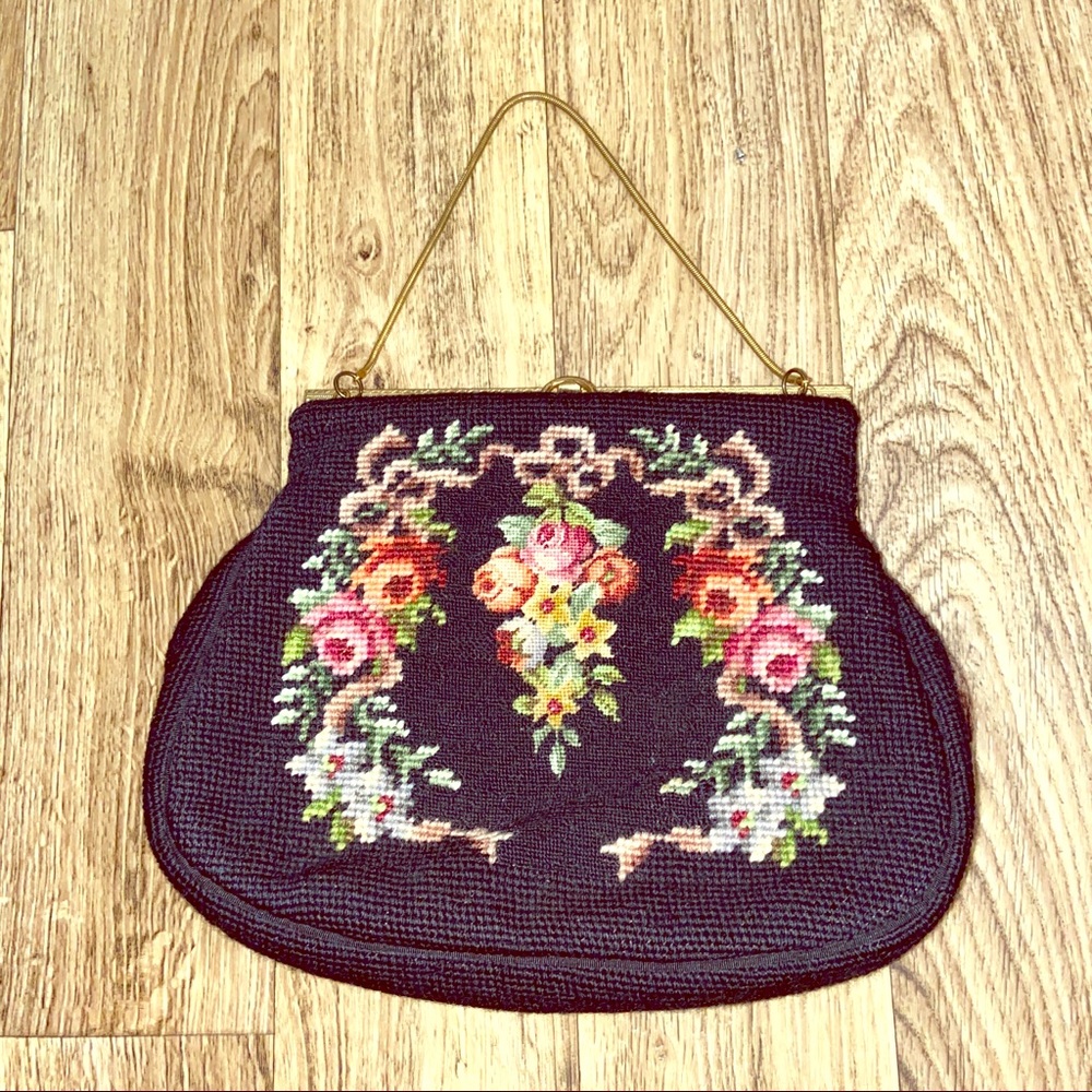 Switkes - Vintage Tapestry Evening Bag